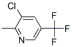 Structure of 3-CHLORO-2-METHYL-5-(TRIFLUOROMETHYL)PYRIDINE