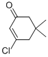 Structure of 3-CHLORO-5,5-DIMETHYL-2-CYCLOHEXEN-1-ONE