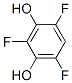 Structure of 1,3-Benzenediol,  2,4,6-trifluoro-