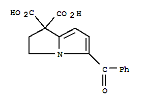 Structure of 5-Benzoyl-2,3-Dihydro-Lh-Pyrrolizme-L,L-DicarboxyiicAcid,KetoralacTromethamine