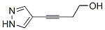 3-Butyn-1-ol,4-(1H-pyrazol-4-yl)-结构式