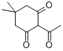 2-乙酰基-5,5-二甲基-1,3-环己二酮结构式