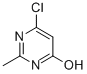 6-氯-4-羟基-2-甲基嘧啶结构式
