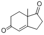 Structure of (S)-(+)-2,3,7,7A-TETRAHYDRO-7A-METHYL-1H