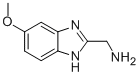 Structure of 1H-BENZO[D]IMIDAZOLE-2-METHANAMINE,5-METHOXY-