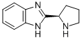 1H-BENZO[D]IMIDAZOLE,2-(2-PYRROLIDINYL)-,(R)-结构式