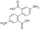 Structure of 4,4-DIAMINOBIPHENYL-2,2-DICARBOXYLIC ACID