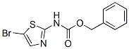CARBAMIC ACID (5-BROMO-THIAZOL-2-YL)-,BENZYL ESTER结构式