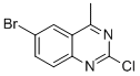 Structure of 6-BROMO-2-CHLORO-4-METHYLQUINAZOLINE
