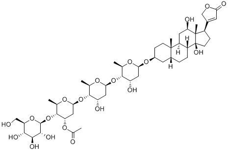 Structure of LANATOSIDE C