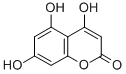 4,5,7-三羟基香豆素结构式