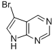 Structure of 5-bromo-7H-pyrrolo[2,3-d]pyrimidine