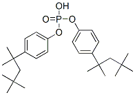 bis[p-(1,1,3,3-tetramethylbutyl)phenyl] hydrogen phosphate