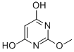 4,6-二羟基-2-甲氧基嘧啶结构式