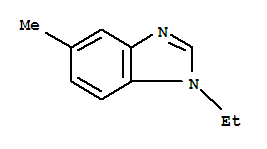 1H-Benzimidazole,1-ethyl-5-methyl-结构式