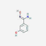 Structure of N,3-dihydroxybenzenecarboximidamide