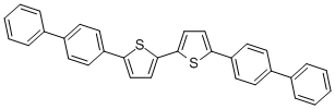 5,5μ-[Di(1,1μ-biphenyl)-4-yl]-2,2μ-bithiophene结构式