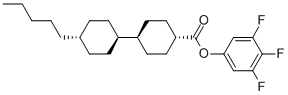Structure of TRANS,TRANS-3,4,5-TRIFLUOROPHENYL 4-PENTYLBICYCLOHEXYL-4-CARBOXYLATE