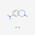 Structure of 1,2,3,4-TETRAHYDRO-ISOQUINOLIN-7-YLAMINE HCL