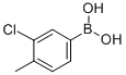 Structure of 3-Chloro-4-methylphenylboronic acid