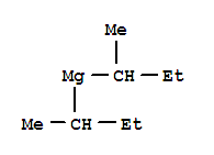 bis(1-methylpropyl)magnesium结构式