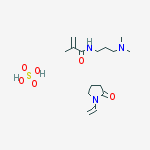 Structure of VP/DMAPA ACRYLATES COPOLYMER