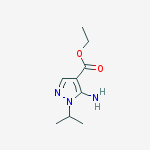 Structure of Ethyl 5-amino-1-propan-2-ylpyrazole-4-carboxylate
