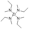 Structure of TETRAKIS(ETHYLMETHYLAMINO)ZIRCONIUM
