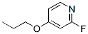 Structure of Pyridine,2-fluoro-4-propoxy-