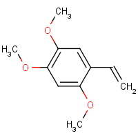 Structure of 2,4,5-trimethoxystyrene