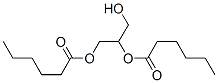 Structure of 1,2-dihexanoylglycerol
