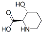 (2R,3R)-3-羟基-2-哌啶羧酸结构式