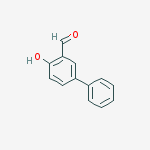 Structure of 4-HYDROXY[1,1'-BIPHENYL]-3-CARBALDEHYDE
