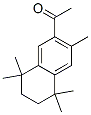 Structure of 1-(5,6,7,8-tetrahydro-3,5,5,8,8-pentamethyl-2-naphthyl)ethan-1-one