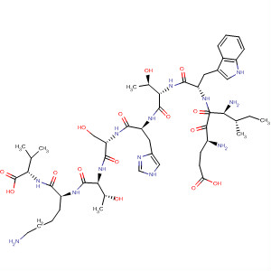 Structure of L-Valine,L-a-glutamyl-L-isoleucyl-L-tryptophyl-L-threonyl-L-histidyl-L-seryl-L-threonyl-L-lysyl-