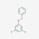 Structure of 1-(benzyloxy)-3,5-difluorobenzene