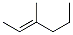 Structure of 3-METHYL-2-HEXENE
