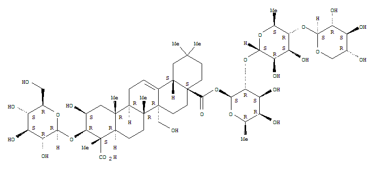 polygalasaponin XXVIII结构式