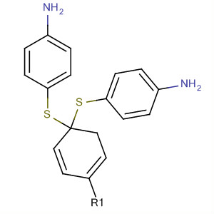 Structure of Benzenamine, 4,4'-[1,4-phenylenebis(thio)]bis-