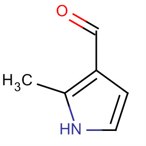 Structure of 1H-Pyrrole-3-carboxaldehyde, 2-methyl-