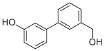 Structure of 3-(3-Hydroxyphenyl)benzyl alcohol