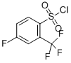 Structure of 4-FLUORO-2-(TRIFLUOROMETHYL)-BENZENESULFONYL CHLORIDE
