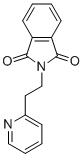 N-2-(2-吡啶乙基)酞亚胺结构式