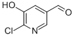 Structure of 6-CHLORO-5-HYDROXY-3-PYRIDINECARBOXALDEHYDE