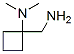 Structure of Cyclobutanemethanamine,1-(dimethylamino)-