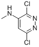 3,6-DICHLORO-N-METHYL-4-PYRIDAZINAMINE结构式