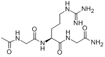 Structure of AC-GLY-ARG-GLY-NH2