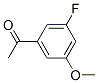 Structure of Ethanone,1-(3-fluoro-5-methoxyphenyl)-