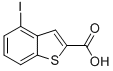 Structure of 4-Iodobenzothiophene-2-carboxylic acid