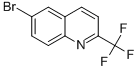 Structure of 6-BROMO-2-TRIFLUOROMETHYLQUINOLINE